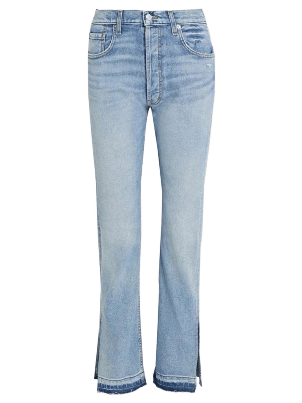 EB DENIM Kick flare high waisted jeans
